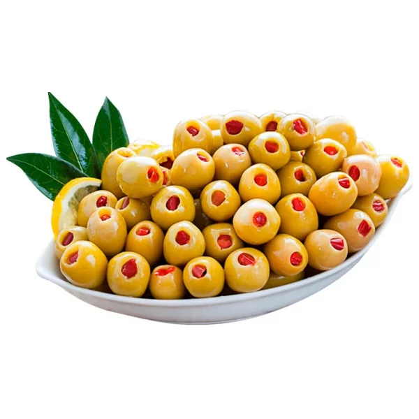 Yöre Biberli Şampiyon 161 - 180 Kalibre Yeşil Zeytin 2 KG - Görsel 2