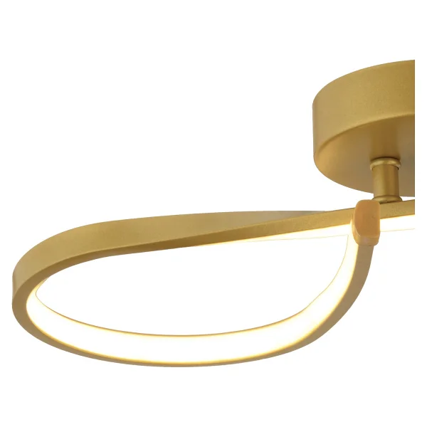 Apliqa Vetto Altın 3 Renk Modern Plafonyer LED Avize - Görsel 6