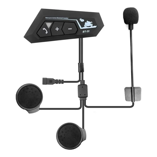Acl Kask Interkom Bluetooth 5.0 Motosiklet Mikrofonu Kask Için Kulaklık Bluetooth Interkom - Görsel 4