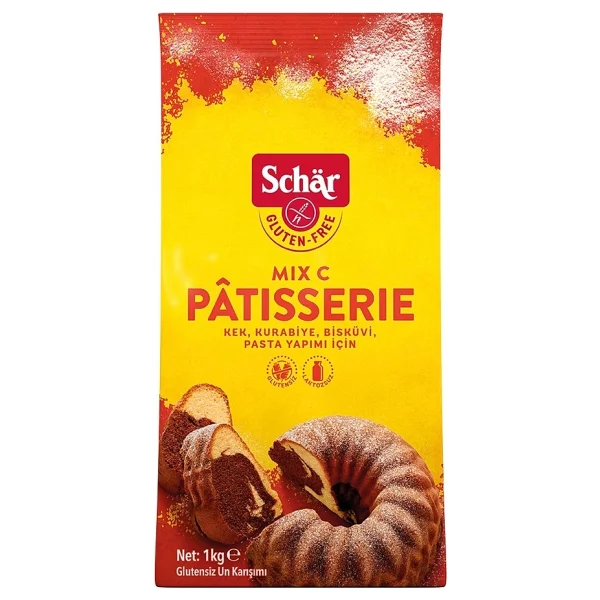 Schar Mix C Pattiserie 1 kg 5'li Glutensiz Un - Görsel 2