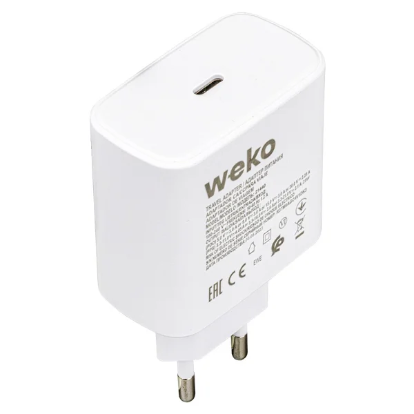 Weko WK-21440 25 W Type-C Kablolu Hızlı Şarj Aleti - Görsel 2