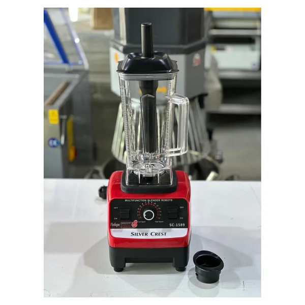SÖNMEZ ENDÜSTRİYEL New Silver Crest Blender - Bar Cafe Blender Kırmızı - Görsel 4