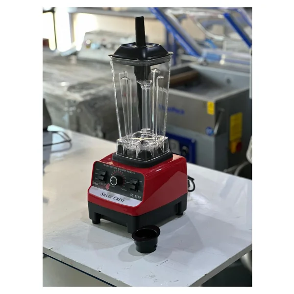 SÖNMEZ ENDÜSTRİYEL New Silver Crest Blender - Bar Cafe Blender Kırmızı - Görsel 2