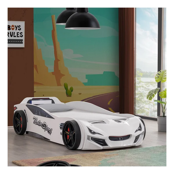 Setay V-Sport Beyaz 90x190 cm Arabalı Yatak - Görsel 7