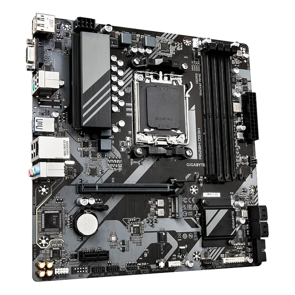 Gigabyte A620M DS3H AMD AM5 DDR5 Micro ATX Anakart - Görsel 3