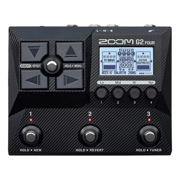 Zoom G2 Four Multi-Efekt Processor Pedal - Görsel 5