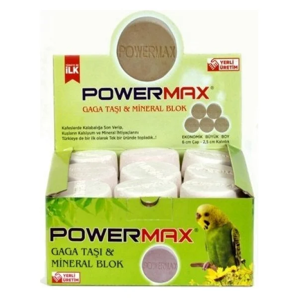 Powermax Mineral Blok 1 Kutu (27 Adet) - Görsel 2