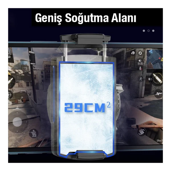 Memo DL08 Telefon Soğutucu - Görsel 2