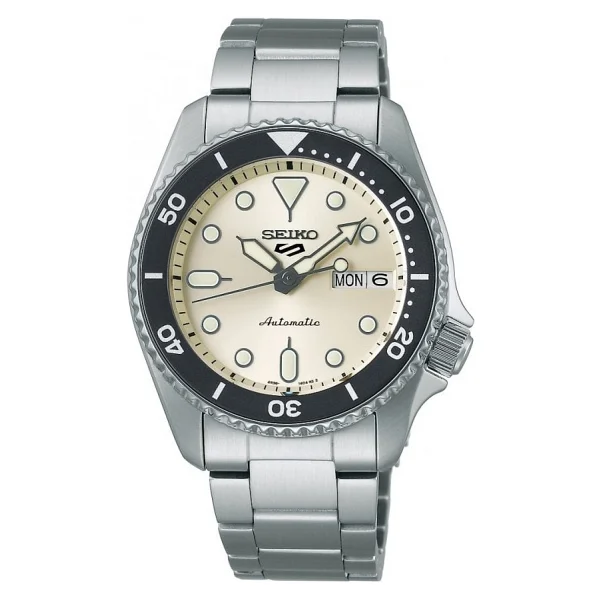 Seiko 5 Sports SKX SRPK31 Krem Erkek Kol Saati - Görsel 5