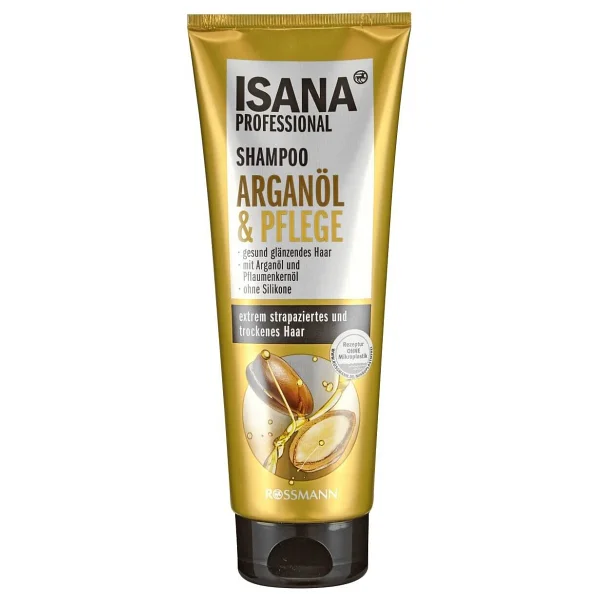Isana Professional Yıpranmış Kuru Saçlar için Argan Yağlı Şampuan 250 ml - Görsel 5