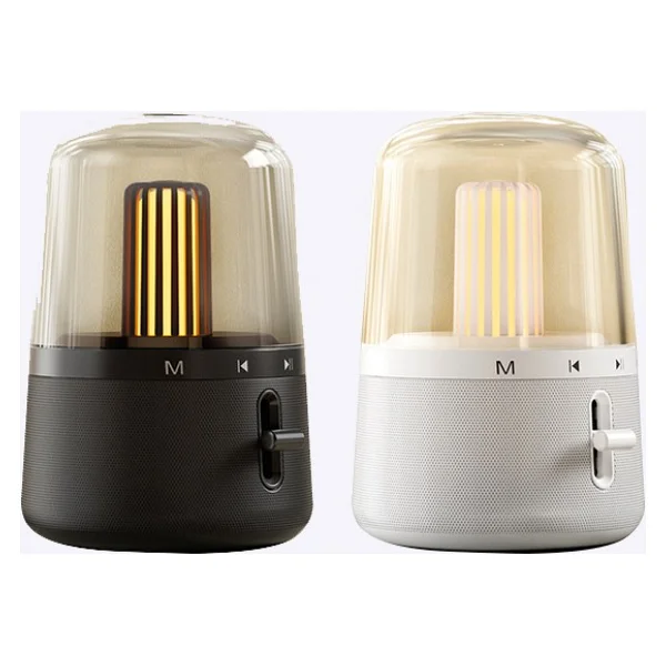 Ally BS585 Masaüstü Gece Lambası Siyah Bluetooth Hoparlör - Görsel 2