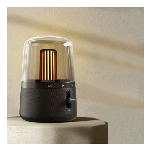 Ally BS585 Masaüstü Gece Lambası Siyah Bluetooth Hoparlör - Görsel 4