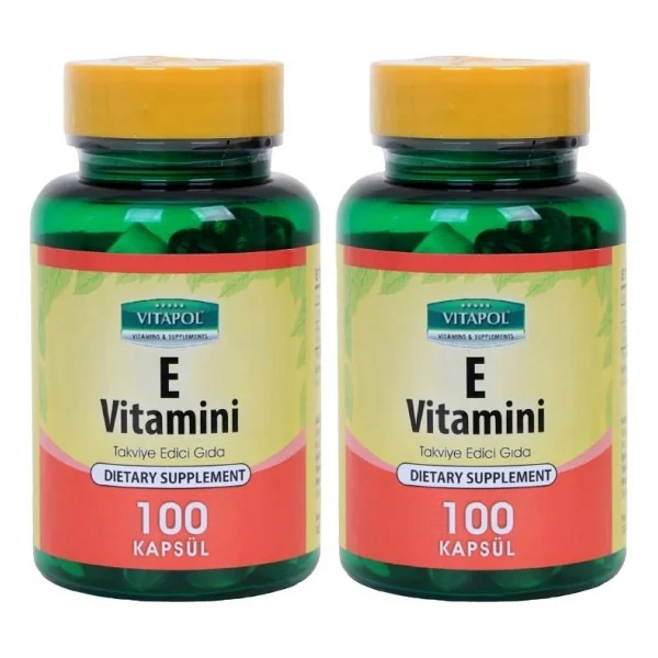 Vitapol Vitamin E 400 Iu 268 mg 100 Kapsül 2 Adet - Görsel 2