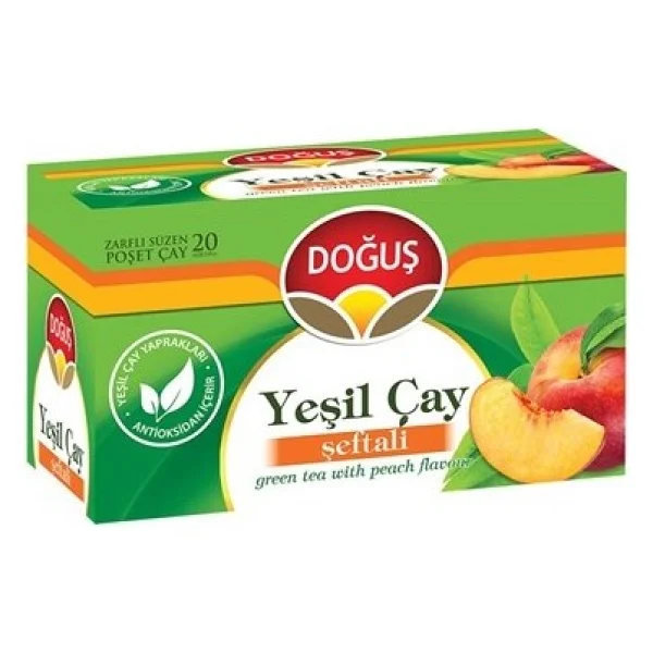 Doğuş Şeftalili Yeşil Çay 20'li - Görsel 2
