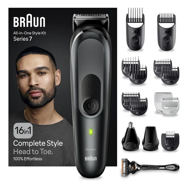 Braun Series 7 MGK7470 16'sı 1 Arada Erkek Bakım Kiti - Görsel 6