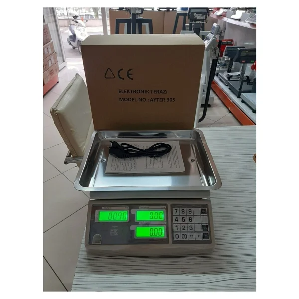 Brader Terazi 30 kg Bakanlık Onaylı - Görsel 2