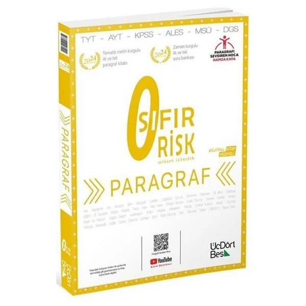 Üç Dört Beş Yayıncılık Üç Dört Beş Yayıncılık Paragraf Sıfır Risk ÜçDörtBeş Yayınları - Görsel 3