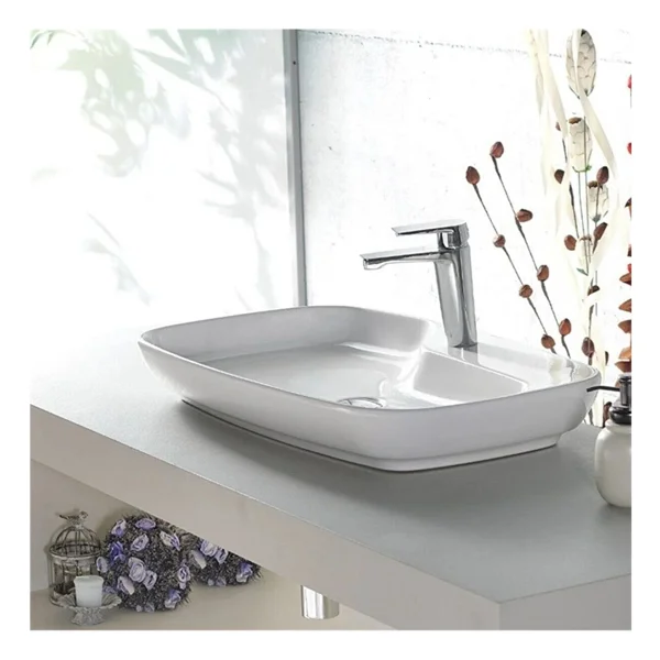 Turkuaz Seramik Nova 70 cm Tezgah Üstü Lavabo - Görsel 3