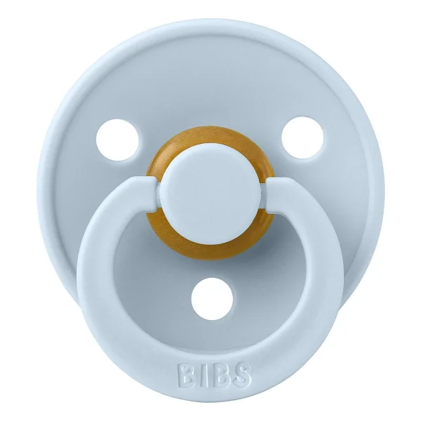 Bibs Colour Anatomik Baby Blue 6-18 Ay Kauçuk Emzik - Görsel 6