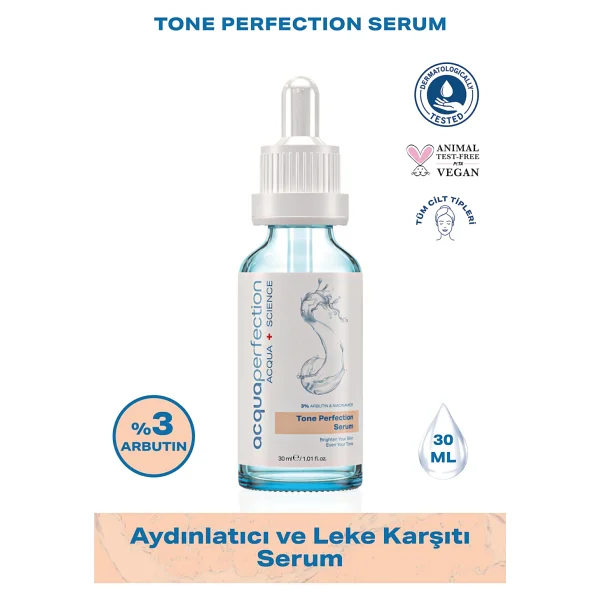 Acqua Perfection Tone Perfection Aydınlatıcı ve Leke Karşıtı Serum 30 ml - Görsel 4