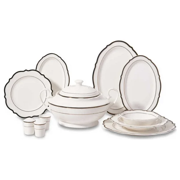 Korkmaz Eliza Collection A8238 60 Parça 12 Kişilik Yemek Takımı - Görsel 3