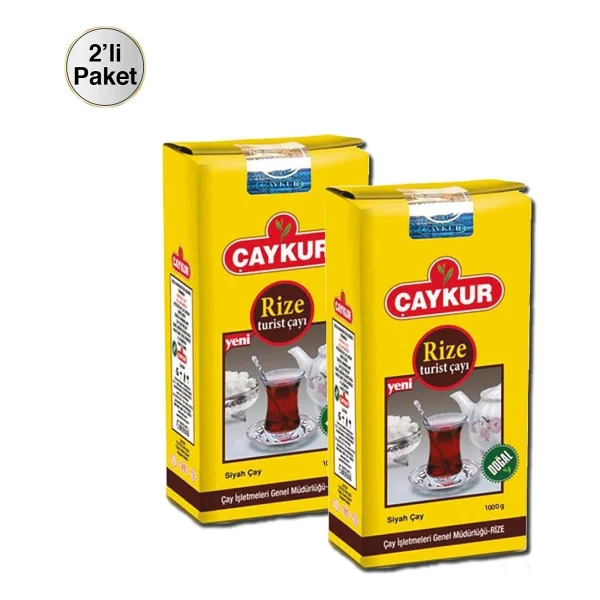 Çaykur Rize Turist 1 kg 2'li Çay - Görsel 2