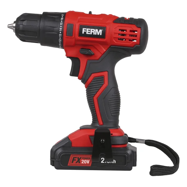 Ferm Fx-Power CDM1151 Li-Ion 20 V 2.0 Ah Akülü Vidalama Makinesi - Görsel 5