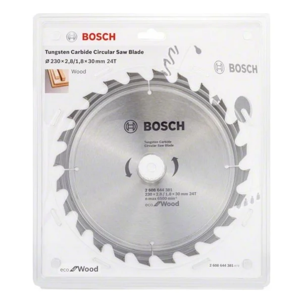 Bosch Optiline Eco 2608644381 230x30 mm 24 Diş Daire Testere Bıçağı - Görsel 4