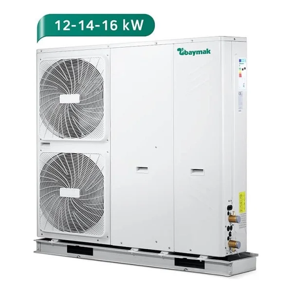 Baymak Iotherm Monoblok 12 Kw (Io-Mm 120-1 Faz) Inverter Isı Pompası Duvar Tipi Klima - Görsel 2