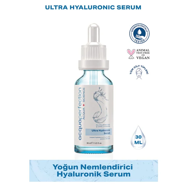 Acqua Perfection Ultra Hyaluronic Yoğun Nemlendirici 30 ml Yüz Serumu - Görsel 4