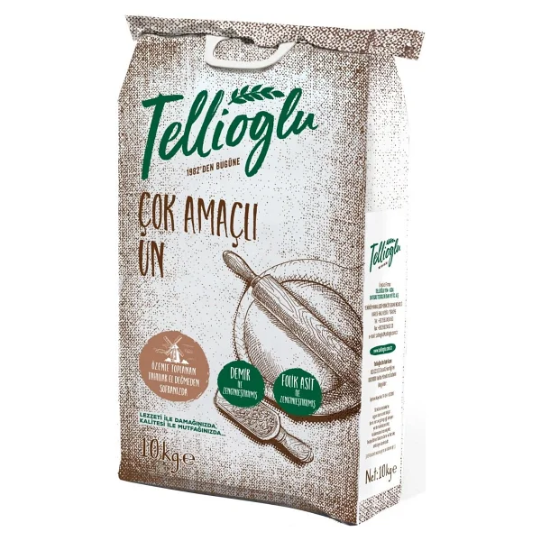 Tellioğlu 10 kg Çok Amaçlı Un - Görsel 2