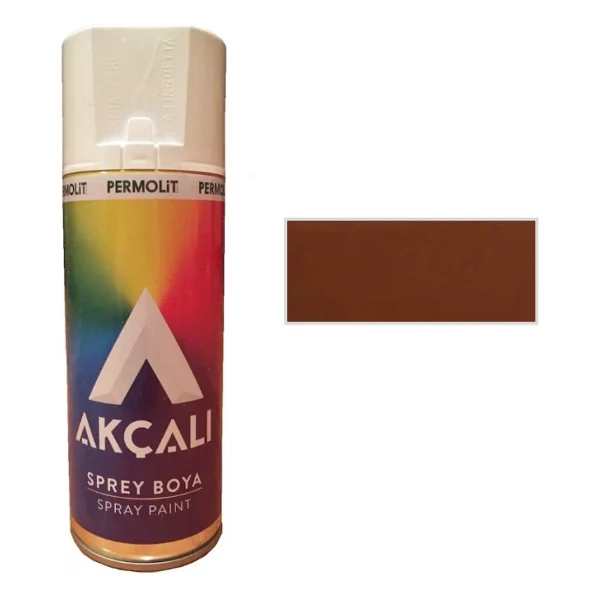 Akçalı 305 400 ml Açık Kahve Sprey Boya - Görsel 6