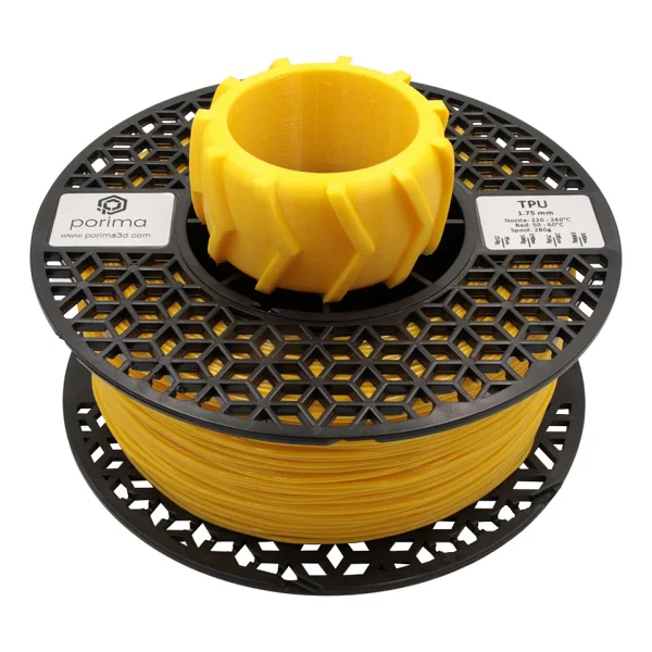 Porima TPU Flex 98A 1.75 mm 1 kg Naturel Filament - Görsel 5