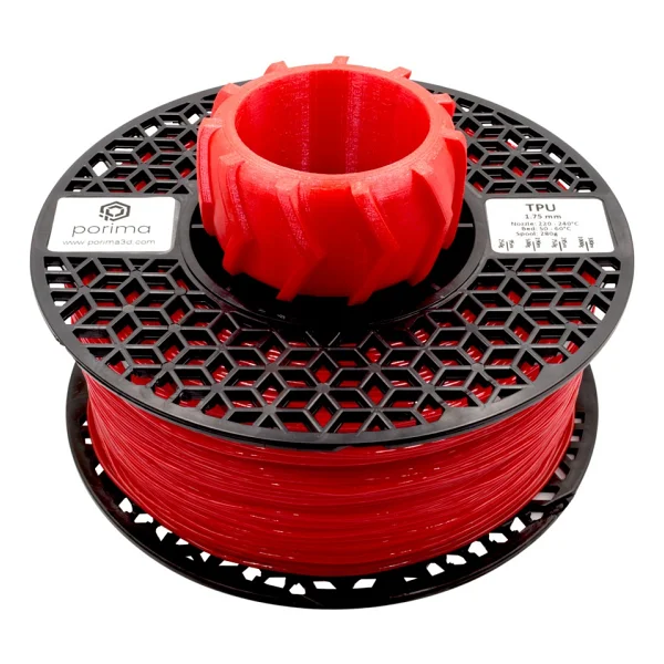 Porima TPU Flex 98A 1.75 mm 1 kg Naturel Filament - Görsel 7
