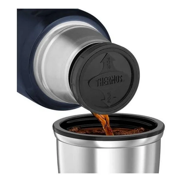 Thermos SK-2020 Stainless King X Large Lacivert 2 lt Çelik Termos - Görsel 3