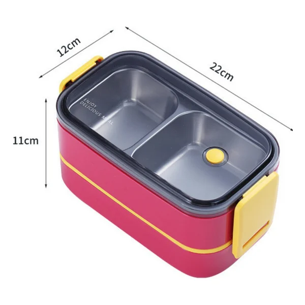 Vagonlife BL50002-2 1400 ml Yeşil Çelik Saklama Kabı - Görsel 6