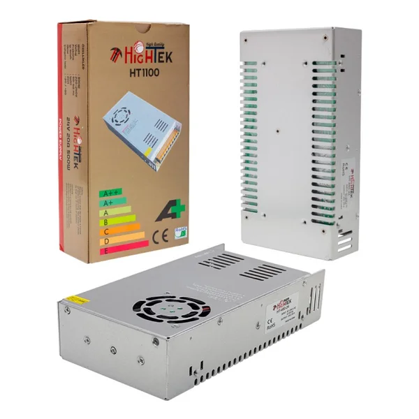 Hightek HT-1100 500 W 24 Volt 20 Amper Trafo - Görsel 2