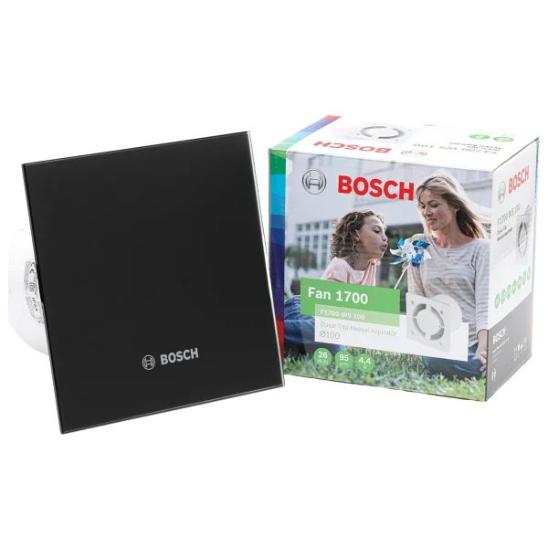 Bosch F1700 WS DP100 95M3H Sessiz Banyo Aspiratörü - Görsel 6