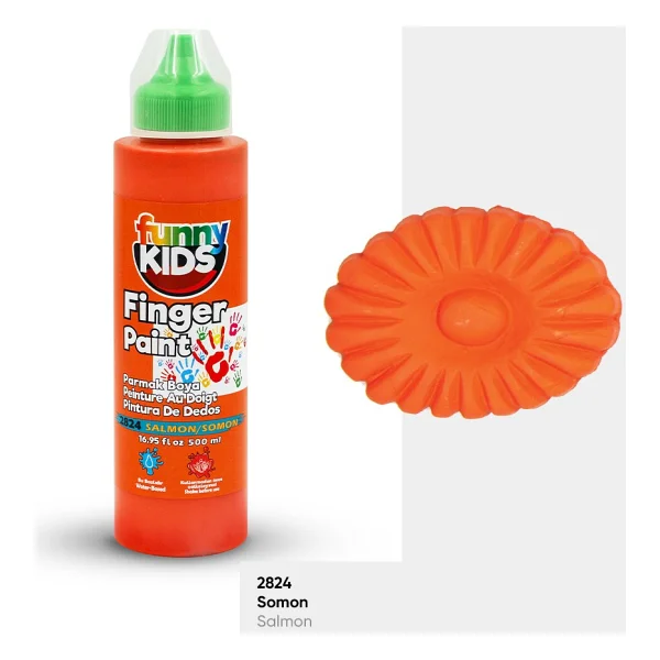 Funny Kids 500 ml Parmak Boyası Mavi - Görsel 9