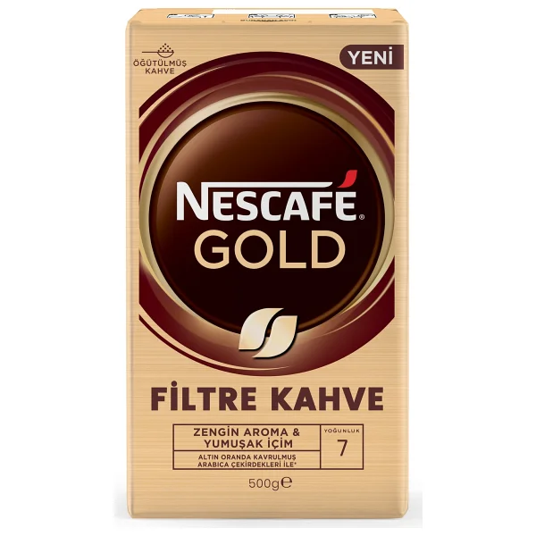 Nescafe Gold Filtre Kahve 500 gr - Görsel 2