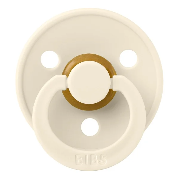 Bibs Colour Simetrik Ivory 6-18 Ay Kauçuk Emzik - Görsel 6
