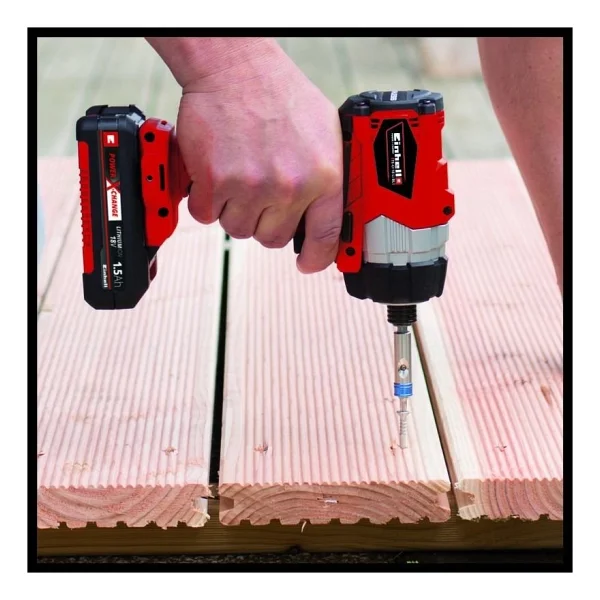 Einhell TE-CI 18 li BL Torklu Vidalama Axxio 125mm 2x4.0ah Set - Görsel 3
