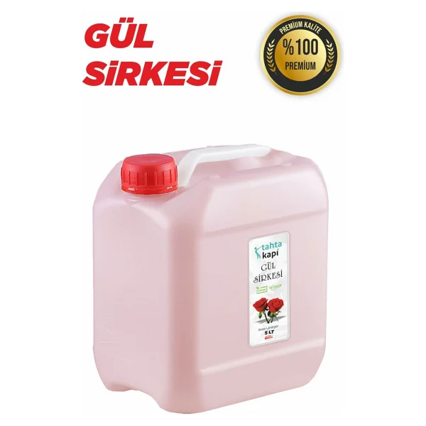 Tahtakapı Gül Sirkesi 5 lt - Görsel 2