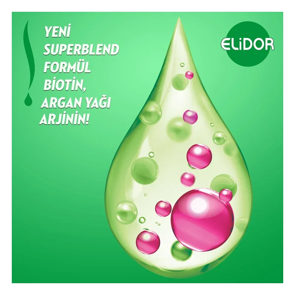 Elidor Superblend Sağlıklı Uzayan Saçlar 200 ml Sıvı Saç Kremi - Görsel 9