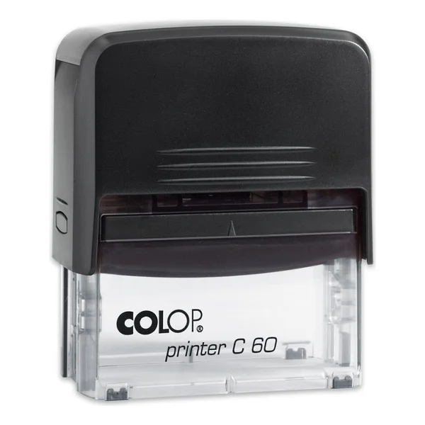 Colop Printer C60 Siyah Kasa Kuru Keçe - 37X76MM - Görsel 4