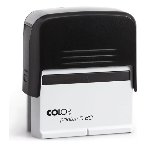 Colop Printer C60 Siyah Kasa Kuru Keçe - 37X76MM - Görsel 2