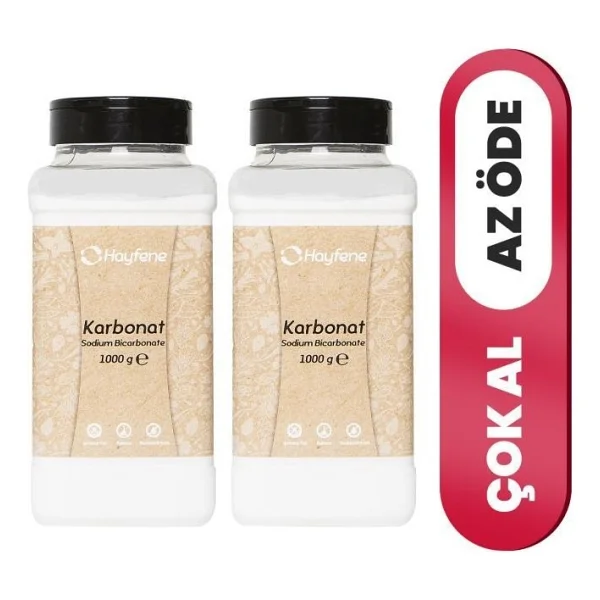 Hayfene İngiliz Karbonatı (Yenilebilir) 1000 g - 2'li Set - 2 kg - Görsel 4