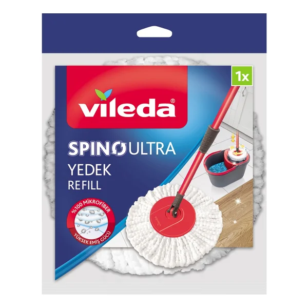 Vileda Spino Ultra Yedek Paspas 2'li - Görsel 6