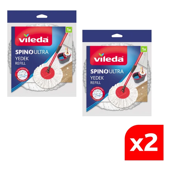 Vileda Spino Ultra Yedek Paspas 2'li - Görsel 5