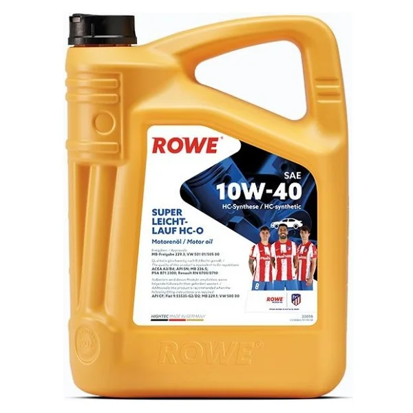 Rowe Hightec Super Leichtlauf HC-O 10W-40 5 lt Motor Yağı - Görsel 3